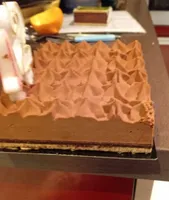 Entremets tout chocolat