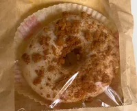 Donut fourré au lotus speculoos