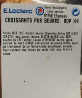 Croissant pur beurre AOP