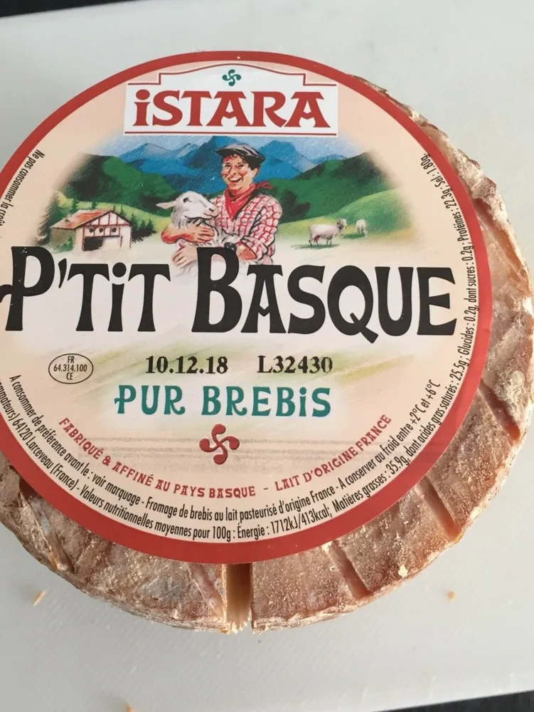 Fromage brebis petit basque