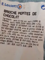 Brioche pépites de chocolat