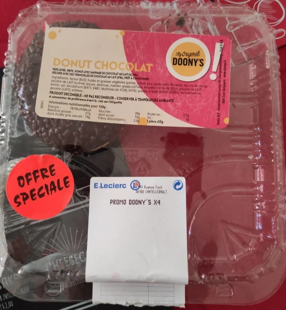 Doony's Chocolat x4