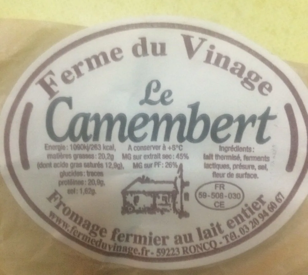 Le camembert
