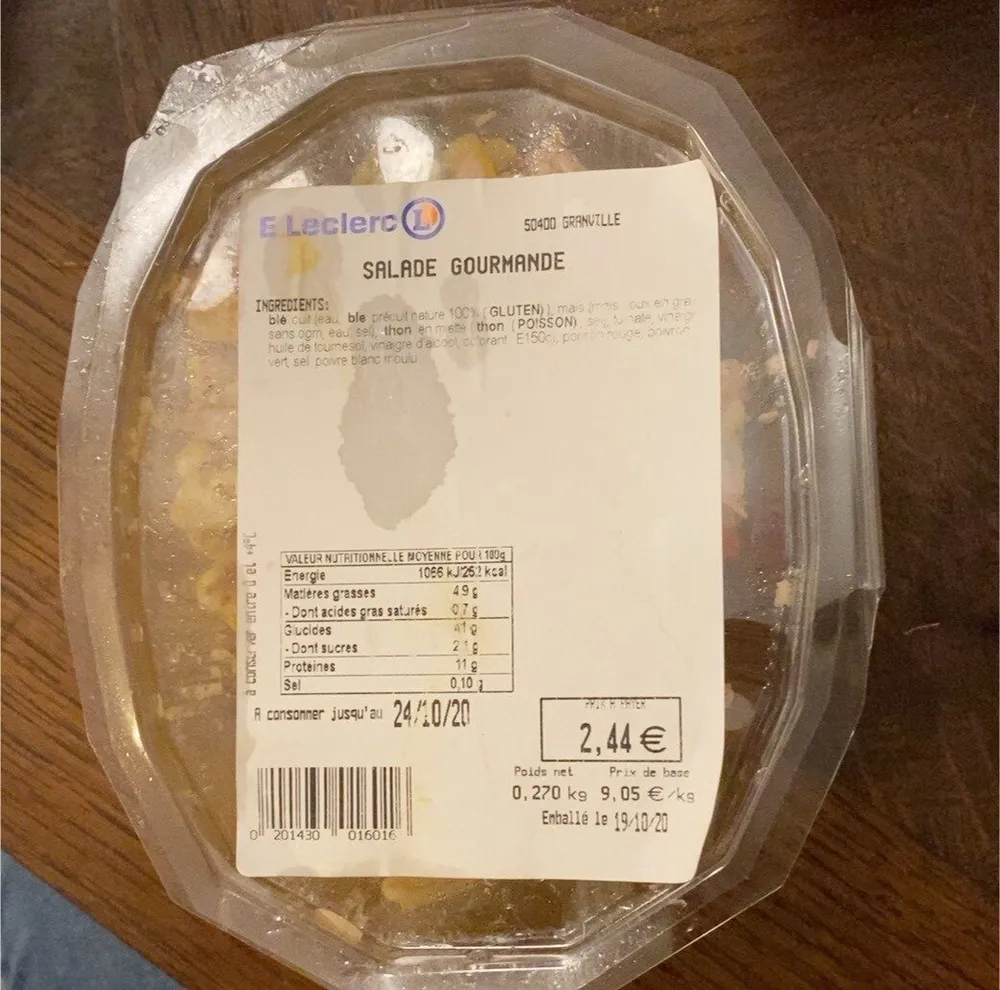 Salade gourmande