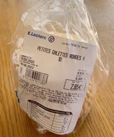 Petite Galettes Rondes x10