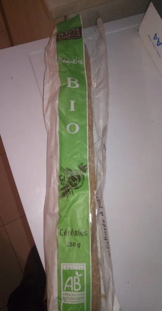 Baguette 3 meunier bio