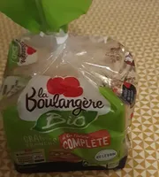 Pain de mie trancher bio à la farine complète