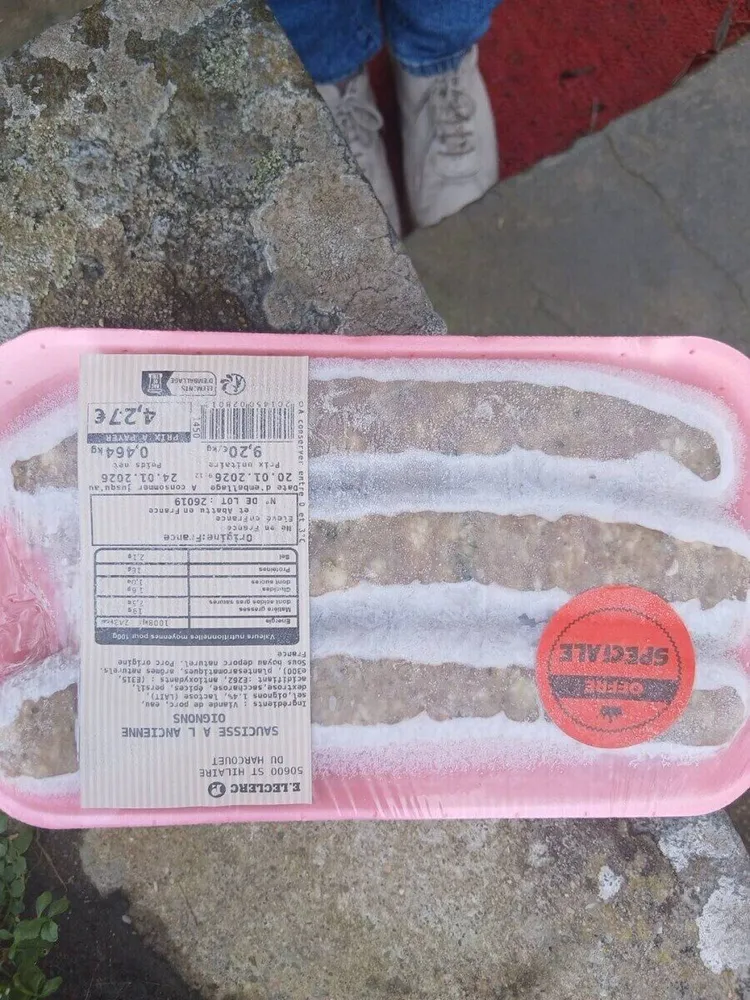 Saucisse a l'ancienne oignons