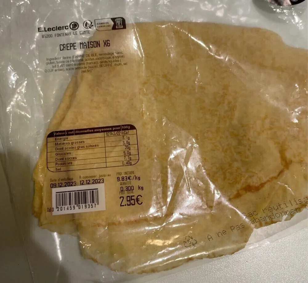 Crepe maison