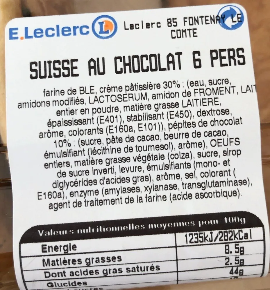 Suisse au chocolat