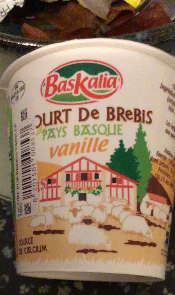 Yaourt de brebis vanille