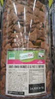 Carrés choco fourrés à la pâte à tartiner