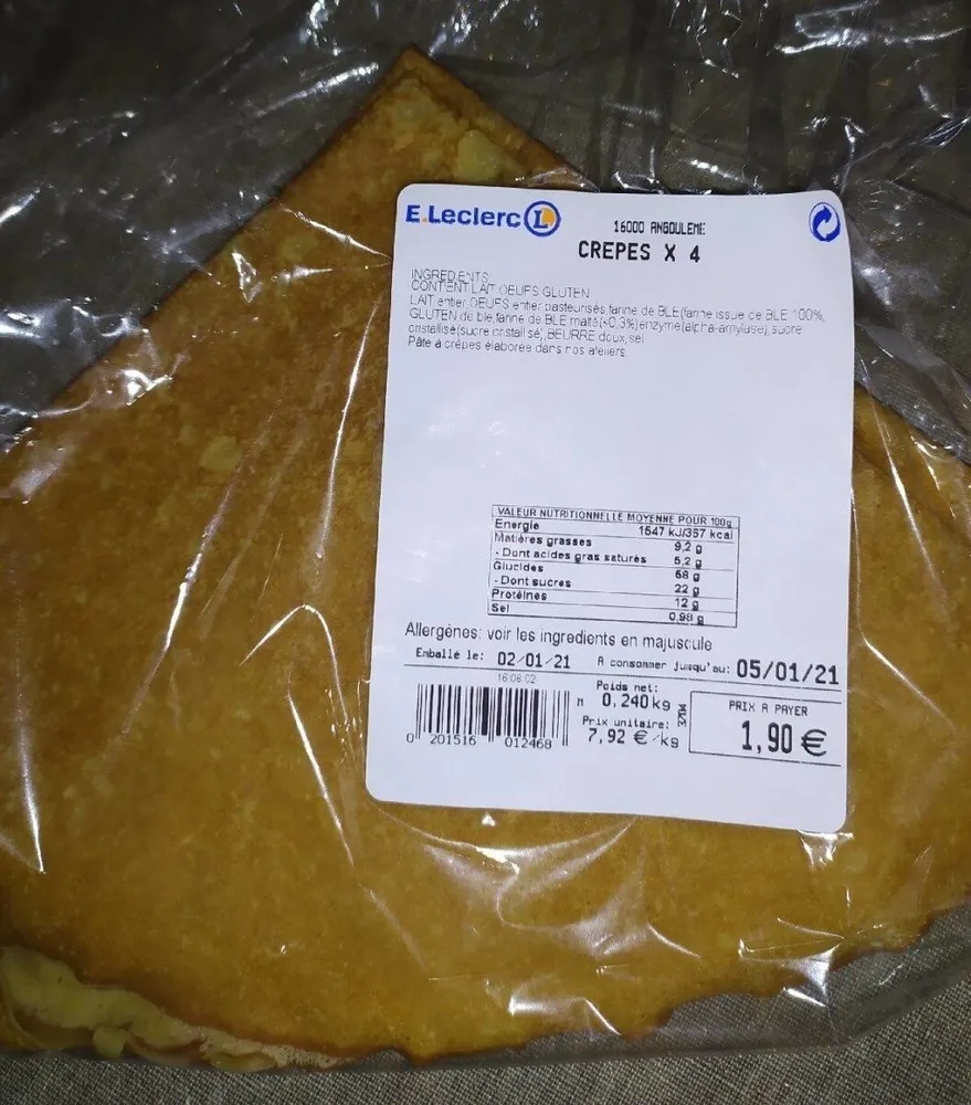 Crêpes