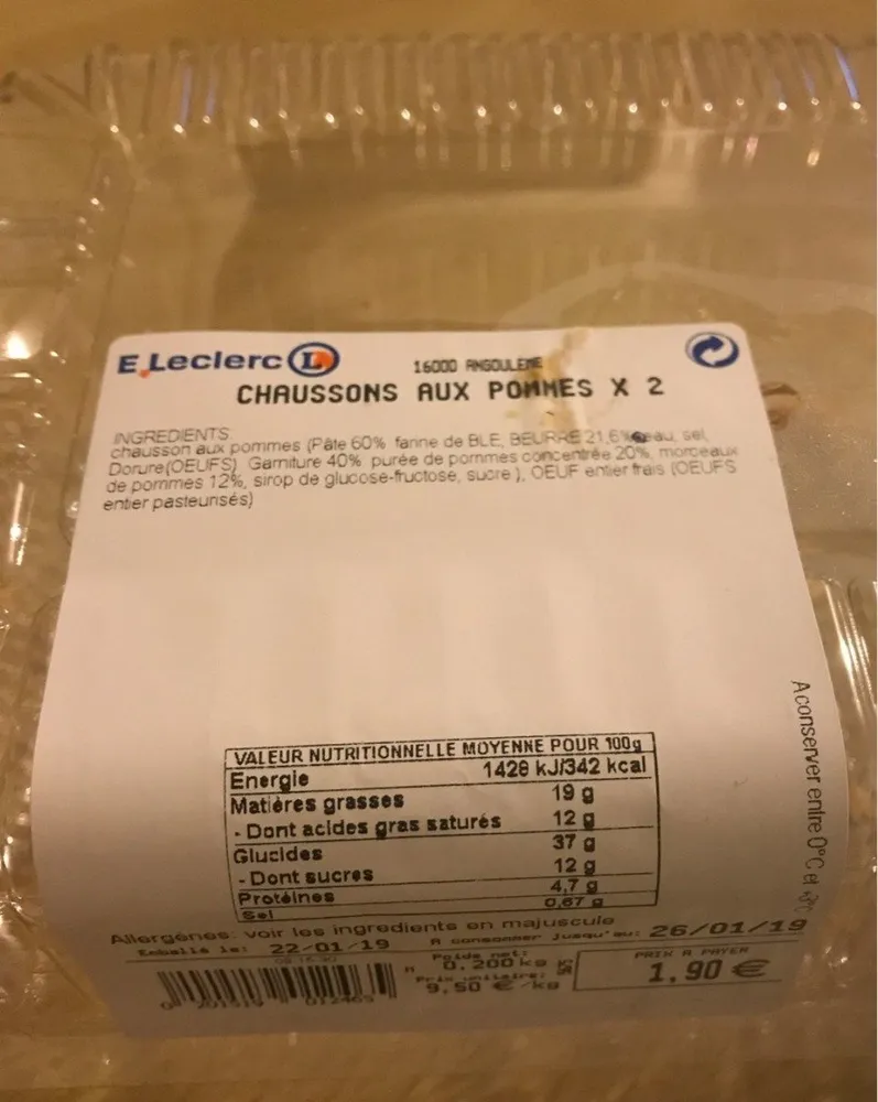 Chaussons aux pommes