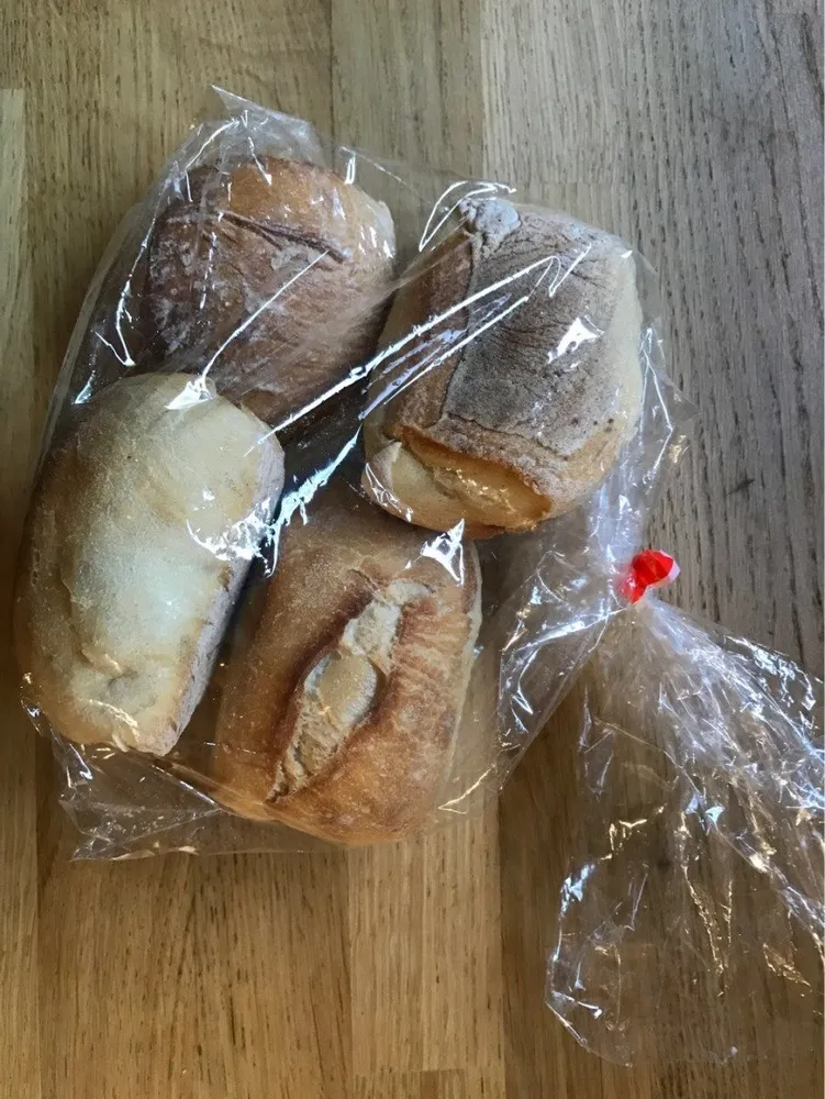Petit pain au levain x4