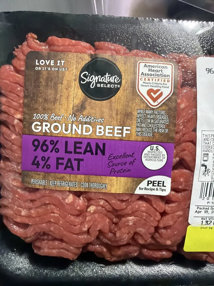 96/4 Ground Beef