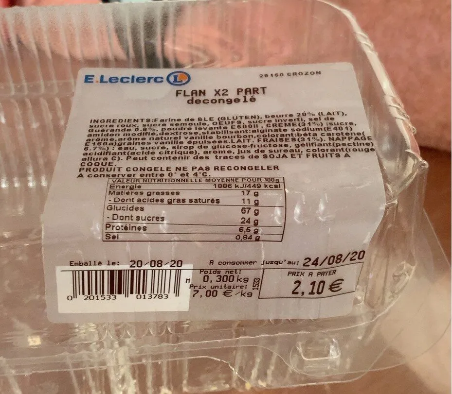 Flan Leclerc