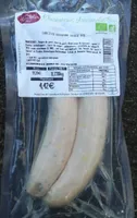 Saucisse paysanne raidie bio