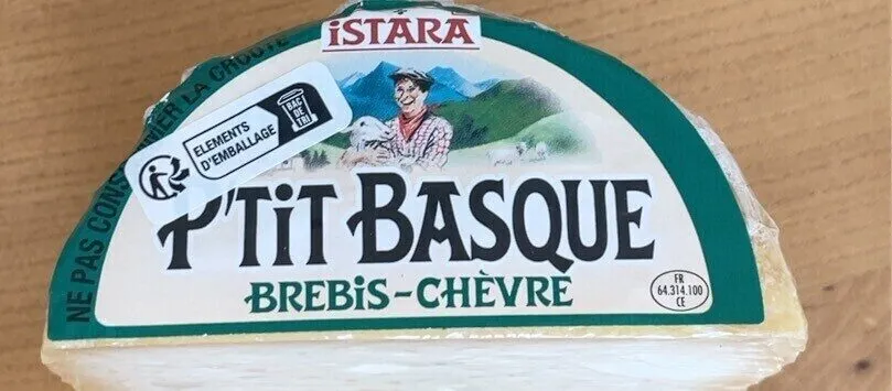 PETIT BASQUE 33% BREBIS CHÈVRE