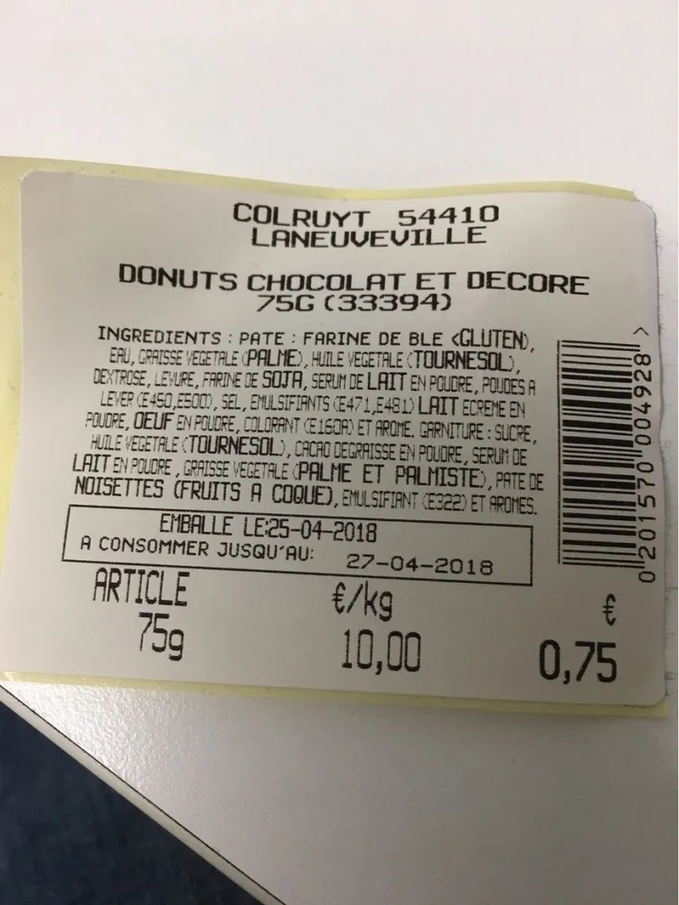 Donuts chocolat
