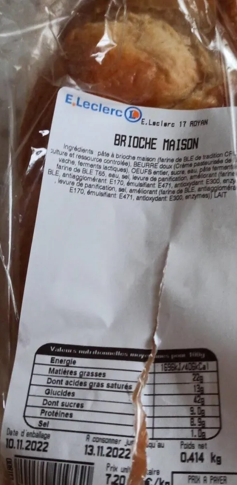 Brioche maison