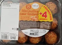 Mini muffins coeur fondant