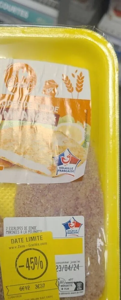 Escalope milanaise