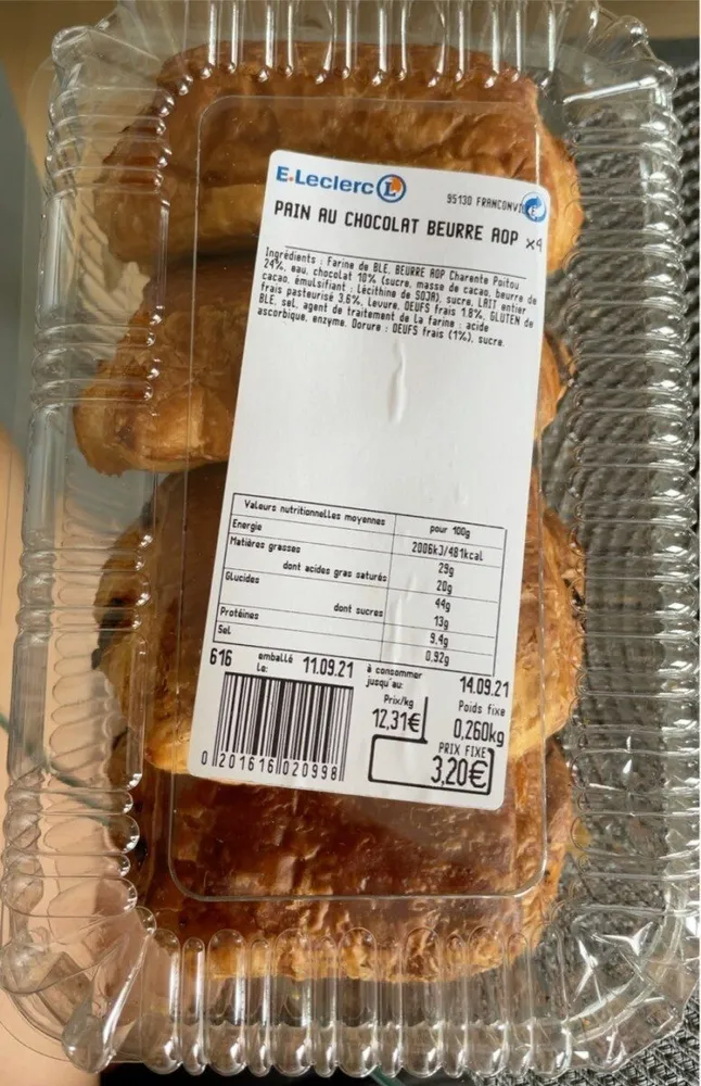 Pain au chocolat