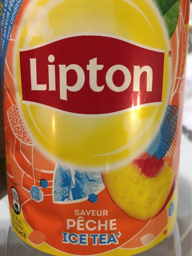Ice tea peche