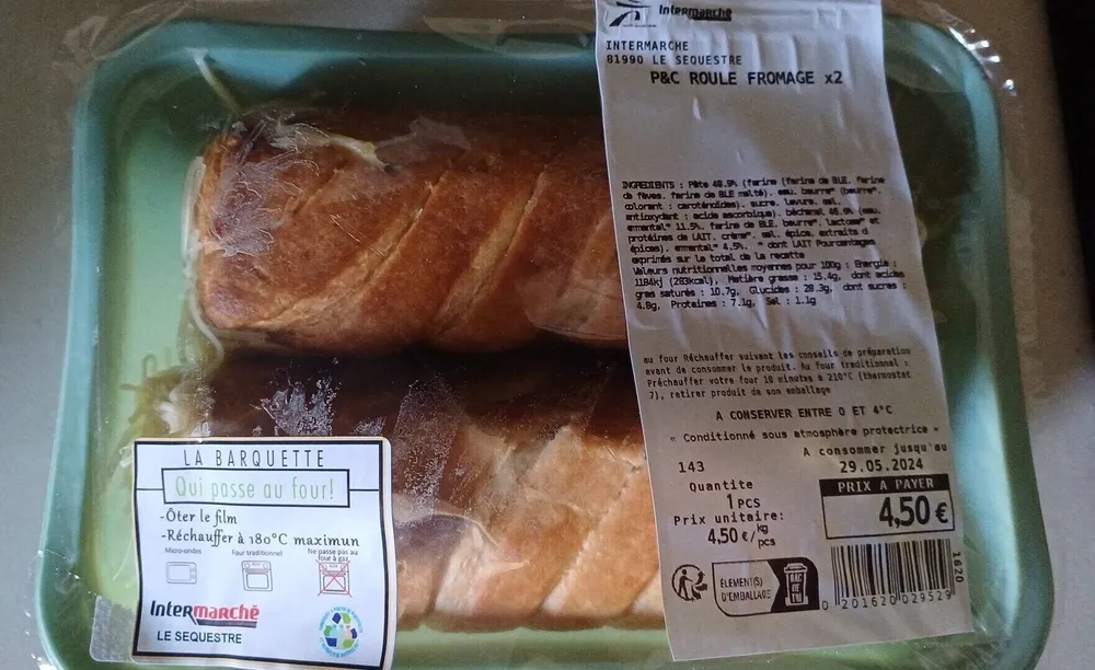 P&C ROULE FROMAGE x2