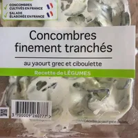 Concombre Finement Tranchés