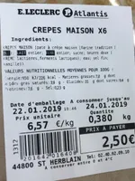 Crepes maison