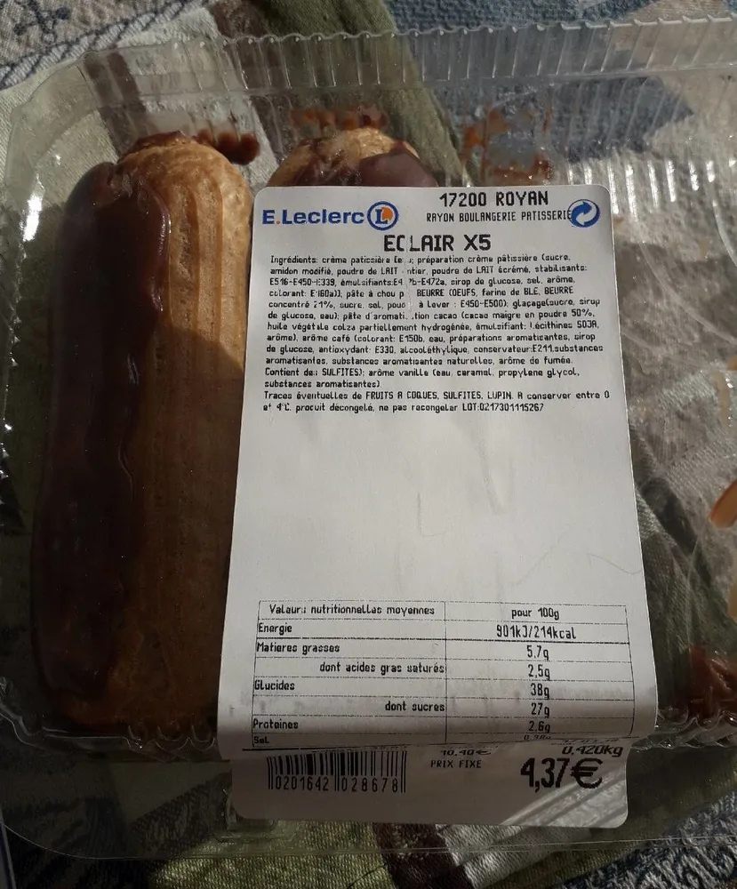 Éclair au Chocolat