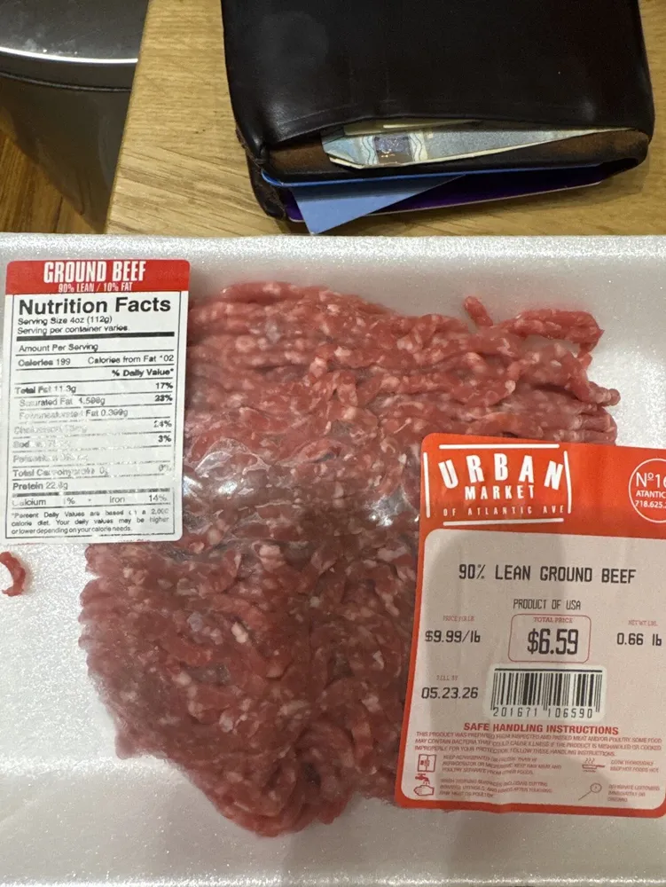 90% Lean Ground Beef