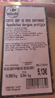 Fromage a pâte pressée