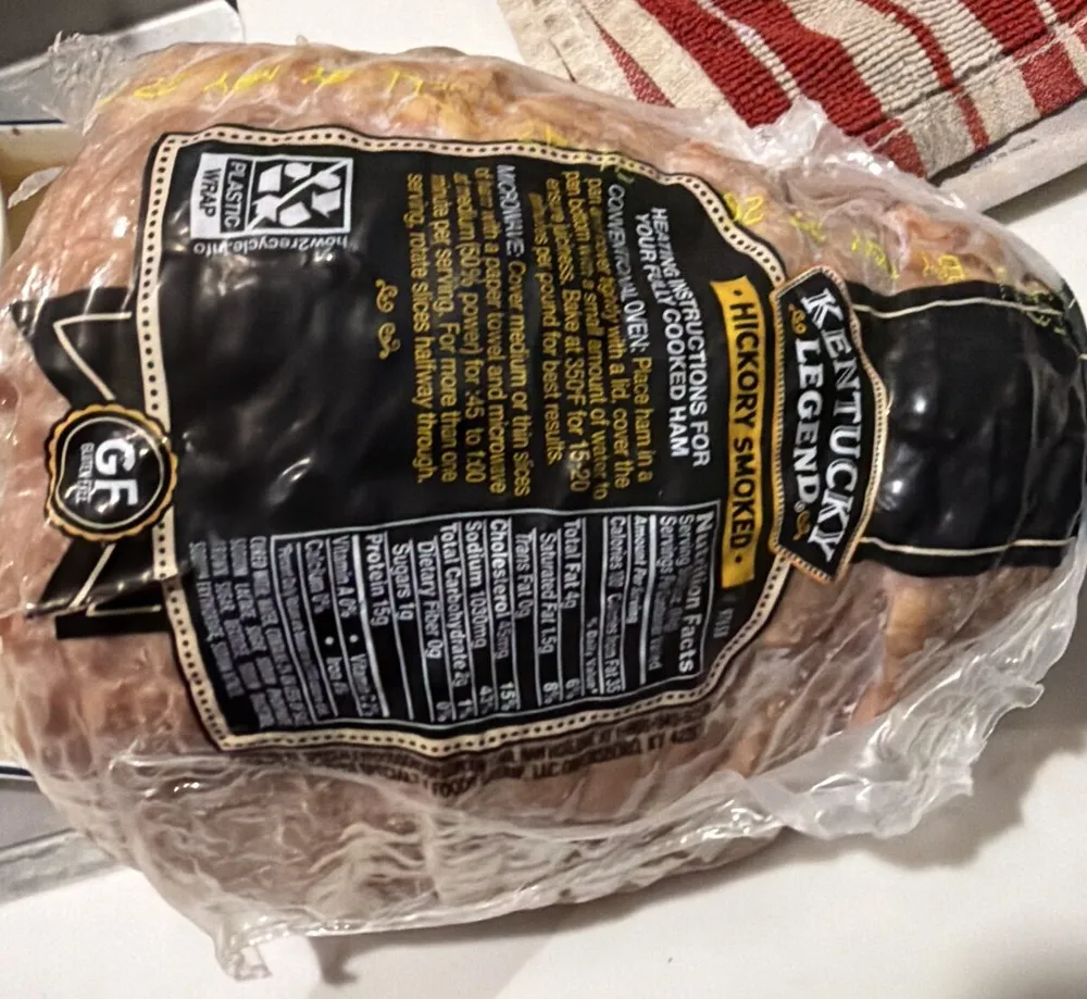 Hickory smoked ham
