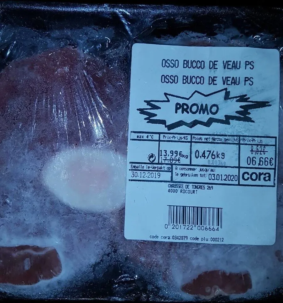 Osso bucco de veau