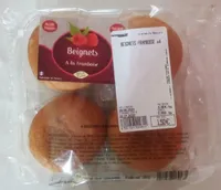 Beignets à la framboise