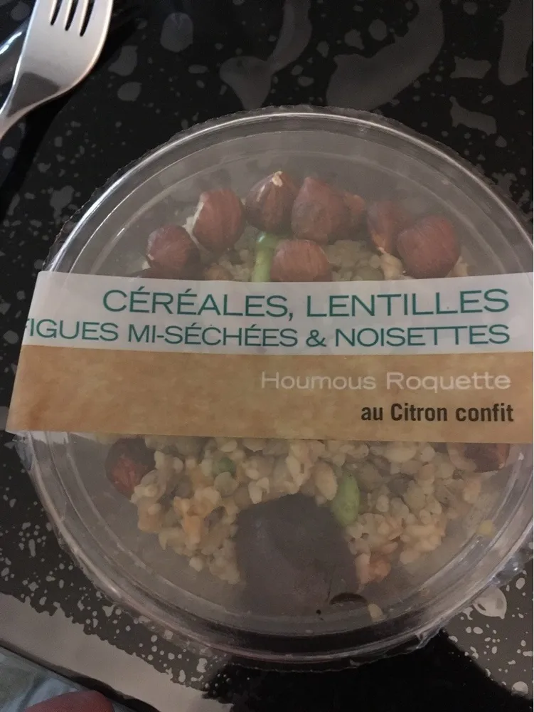 Cereales lentilles figues