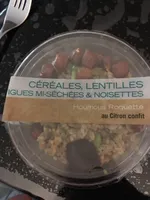 Cereales lentilles figues