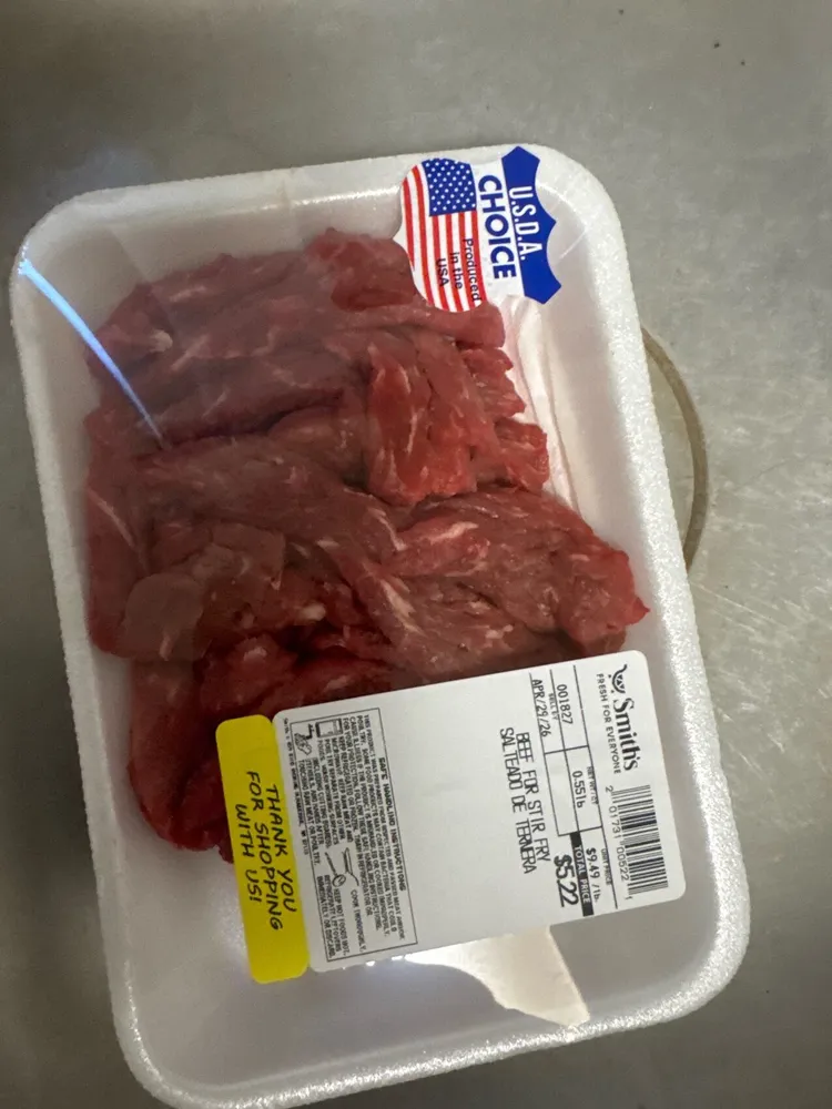 Beef Choice For Stir Fry