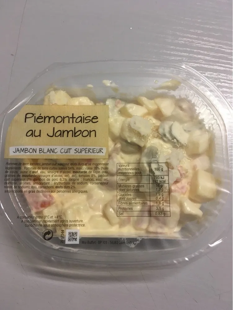 Piémontaise au jambon