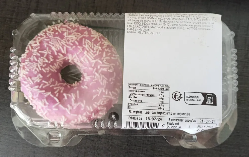 Donuts parfum fraise