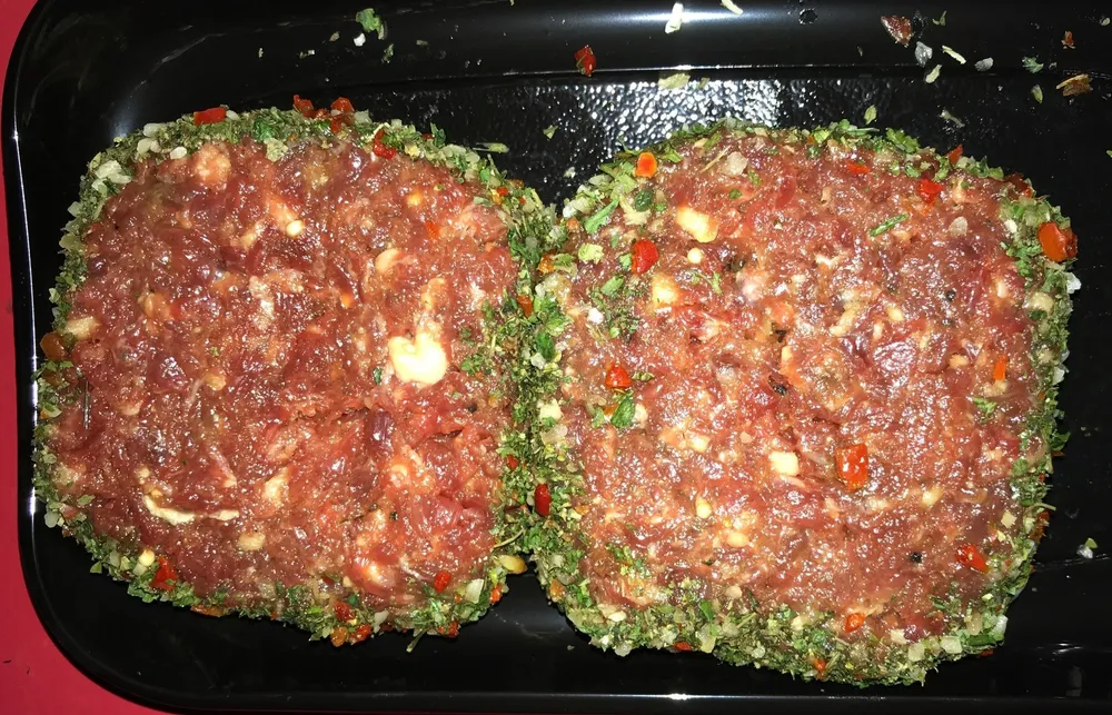 Pave de boeuf hache a loignon