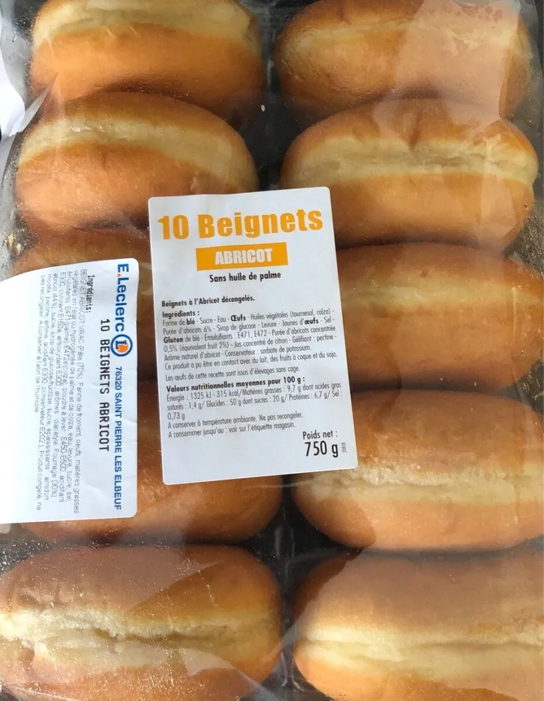 Beignet abricot