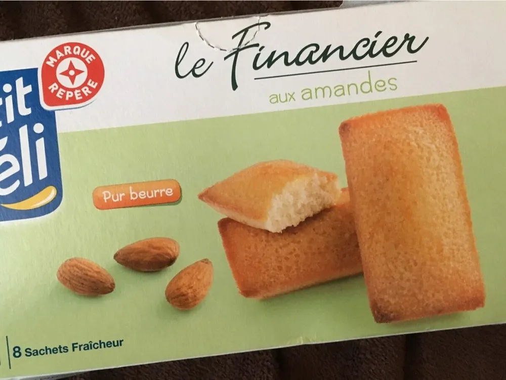 financier aux amandes