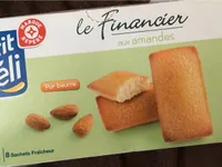financier aux amandes