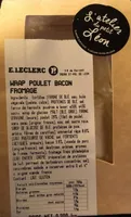 WRAP POULET BACON FROMAGE