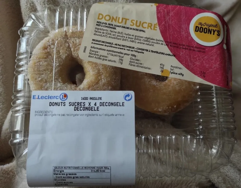 Donut sucrés