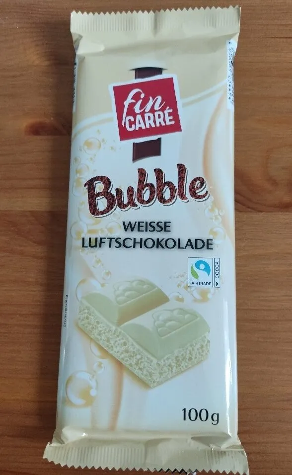 Bubble weisse Luftschokolade